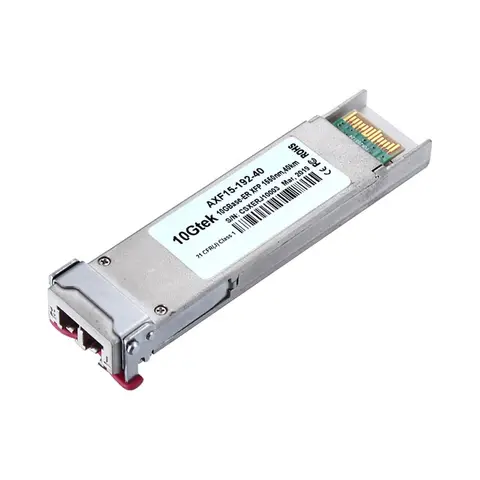 10GBase-ER 10G XFP 1550nm DOM 40 km Dual LC SMF optical transceiver