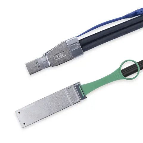 10G QSFP+ to SFF-8644 copper cable Passive External Mini-SAS Cable 0.5~7 meter