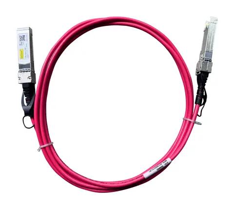 2m 7ft 10G SFP+ to SFP+ copper cable passive DAC copper cable Red for