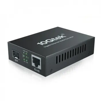 RJ45 port & SFP slot fiber media converter, 2 ports 1.25G Desktop Fiber Ethernet Switch