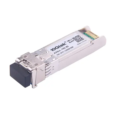 CWDM SFP+ 80 km 10GBase-ZR 10G DOM Dual LC SMF optical transceiver