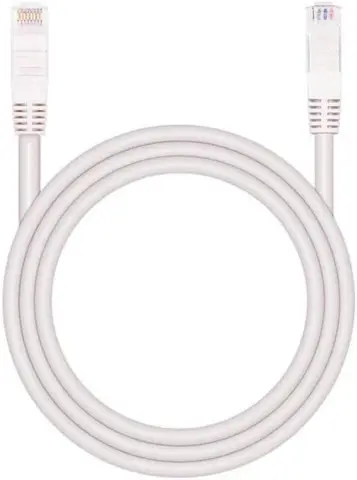 White CAT.6 UTP fiber patch cord, RJ45 Network Cable