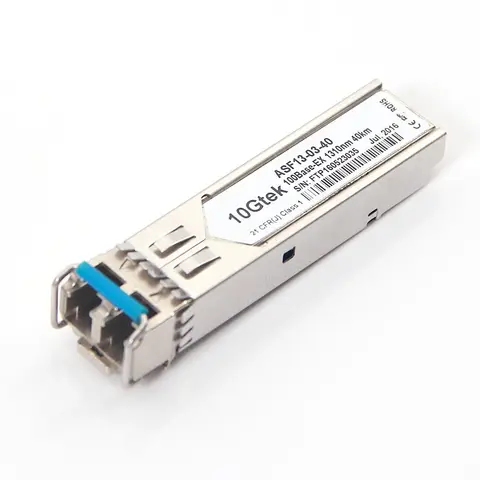 100Base-EX 100~1000Mb / s SFP 1310nm DOM 40 km Dual LC SMF optical transceiver