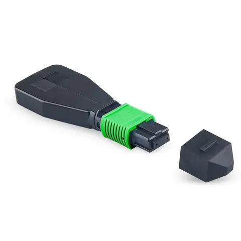 MTP / MPO Fiber Optic loopback module adapter, 12-core MPO Connector, Singlemode 9 / 125μm Test Plug for Testing Applications, 2pcs