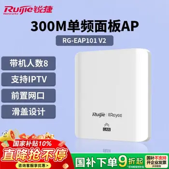Ruijie EasyLight RG-APF1250-S wall-mount AP ONU dual-band 1200M gigabit SC uplink passive optical split -port 1 pcs LAN -port supports IPTV