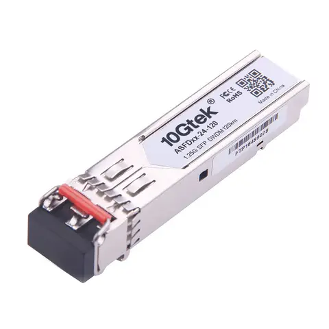 DWDM SFP 120 km 1000Base-EZX 1.25G DOM Dual LC SMF optical transceiver