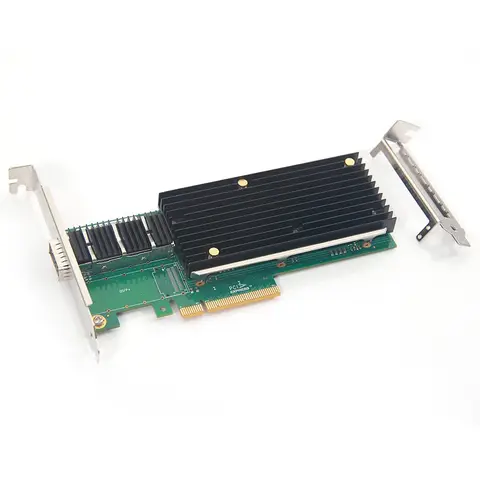 40G NIC, Single QSFP+ Port, X8 Lane, Intel XL710-AM1 Controllers, Compare to Intel XL710-QDA1