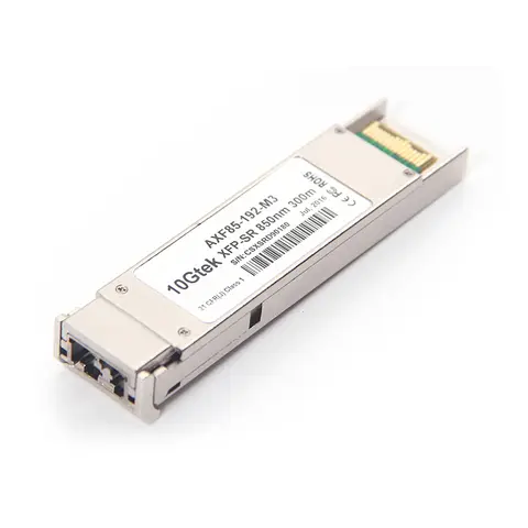 10GBase-SR 10G XFP 850nm DOM 300m Dual LC MMF optical transceiver