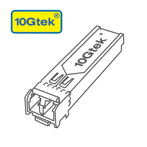 GMII 100/1000M SFP, 1310nm single-mode, up to 10 km, compatible with Cisco GLC-GE-100FX