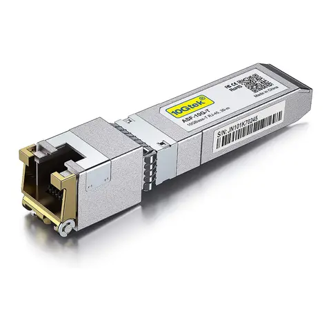 10GBase-T 10G SFP+ DOM 30m Copper RJ-45 CAT.6a / CAT.7 optical transceiver
