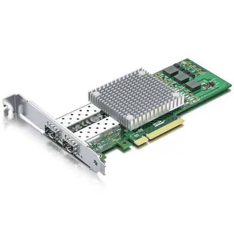 10G NIC, Dual SFP+ Port, X8 Lane, Broadcom BCM57810S Controllers, Compare to HP 530SFP+