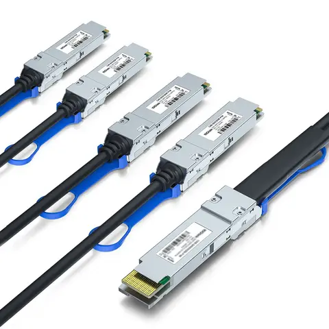 400G QSFP-DD to 4x 100G QSFP56 Passive Copper DAC copper cable 0.5~3 meter