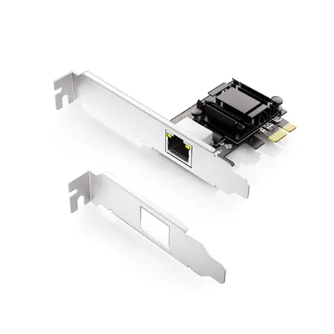 10Gtek 5Gb / s PCIe NIC, 100M / 2.5G / 5G auto-negotiation, for Windows 8 / 10 / 11, Windows Server 2016 / 2019 / 2022, CentOS 7 / 8 / 9, VMware ESXi 6, Ubuntu 20 / 22, FreeBSD 13 / 14