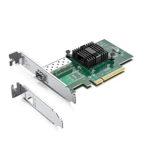 10G NIC, Single SFP+ Port, X8 Lane, Intel 82599 Controllers, Compare to Intel X520-DA1