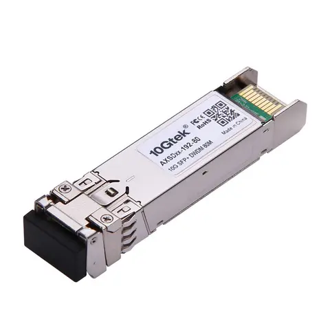 DWDM SFP+ 80 km 10G Dual LC SMF optical transceiver