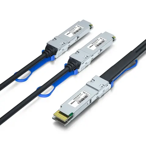 200G QSFP-DD to 2x 100G QSFP28 copper cable passive DAC copper cable 0.5~3 meter