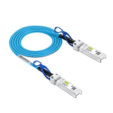 10Gtek 25G SFP+ DAC copper cable - 25GBASE-CR SFP28 to SFP28 Passive Direct Attach Copper Twinax Cable, Blue Color