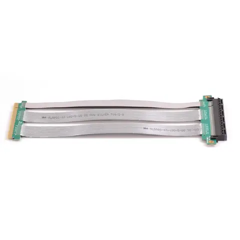 PCI Express X16 Extender ribbon cable, Male to Male, Male to Female, 25~50cm