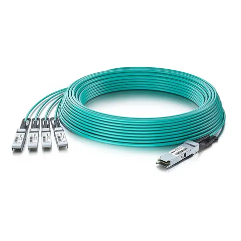 QSFP+ to 4x SFP+ AOC 40G active optical cable OM3 MMF