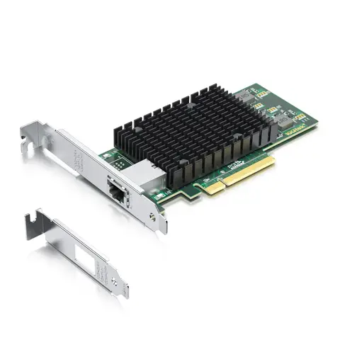 10G NIC, Single RJ-45 Port, X8 Lane, Intel X540 Controllers, Compare to X540-T1