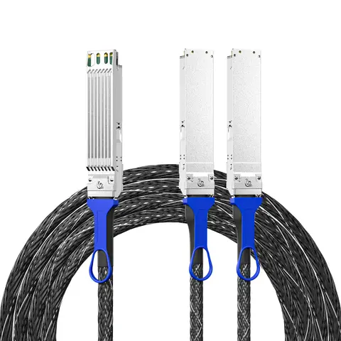 10Gtek 800G OSFP to 2x400G OSFP ACC Cable 26AWG 5-meter
