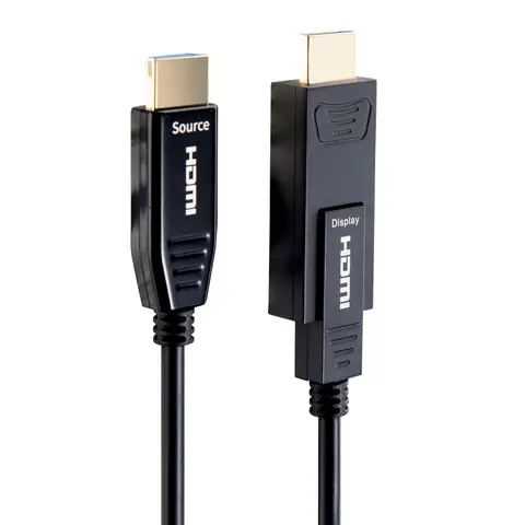 HDMI AOC, HDMI 2.0 Copper Optical Cable, 4K@60Hz, Type-A to Type-D, 5~20 meters