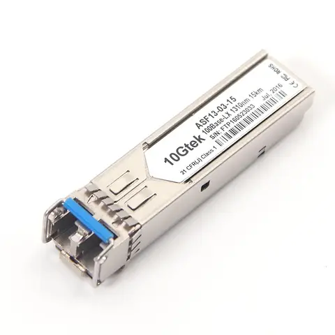 100Base-LX 100~1000Mb / s SFP 1310nm DOM 15 km Dual LC SMF optical transceiver