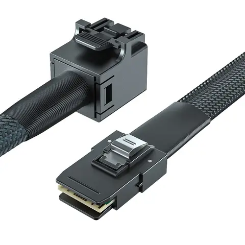 SFF-8643 to SFF-8087 internal SAS with sideband 100 ohm, 0.5~1 Meter