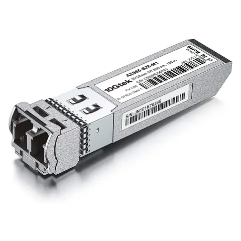 25GBase-SR 25G SFP28 850nm DOM multi-rate 100m Dual LC MMF optical transceiver