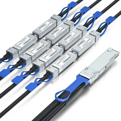 400G QSFP-DD to 8 50G SFP56 copper cable Passive DAC copper cable 0.5~3 meter