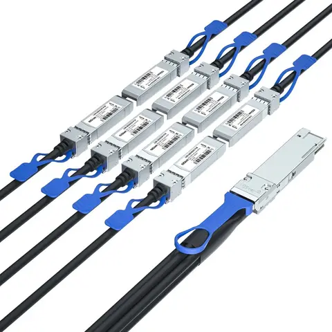 200G QSFP-DD to 8x 25G SFP28 copper cable passive DAC copper cable 0.5~3 meter
