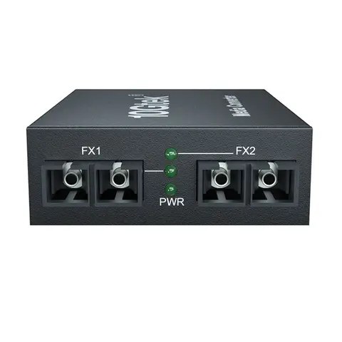 100Mb/s Repeater, SC 20-km to SC 20-km, Unmanaged